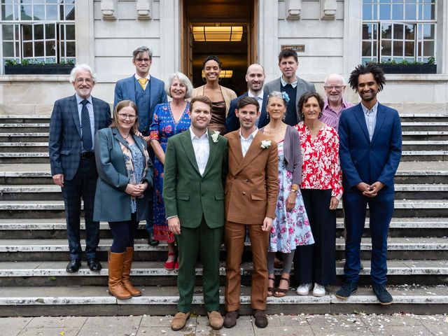 David and Joe's Wedding in London - East, East London 179