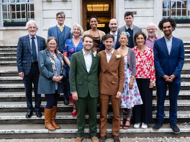 David and Joe's Wedding in London - East, East London 180