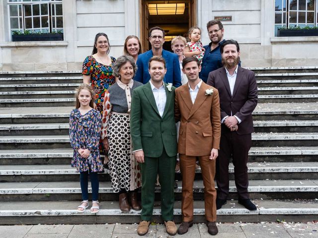 David and Joe's Wedding in London - East, East London 181