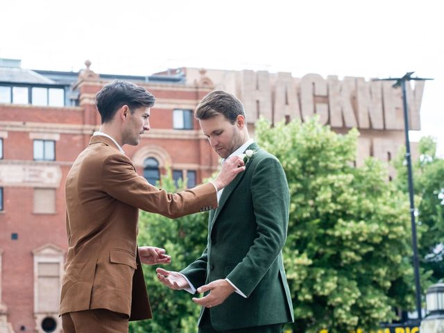 David and Joe's Wedding in London - East, East London 189