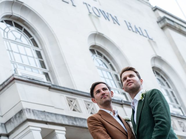 David and Joe's Wedding in London - East, East London 200