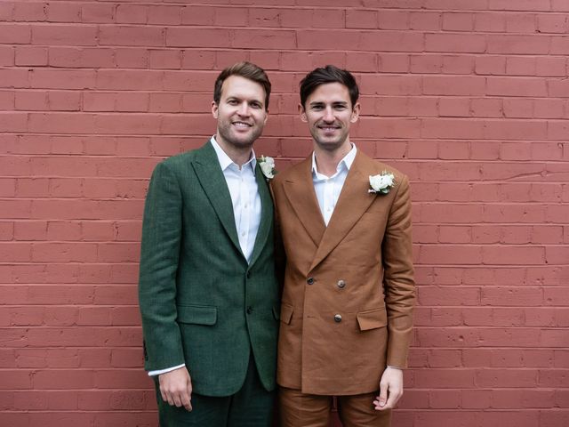 David and Joe's Wedding in London - East, East London 210
