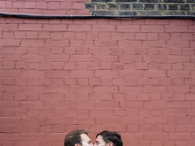 David and Joe's Wedding in London - East, East London 2