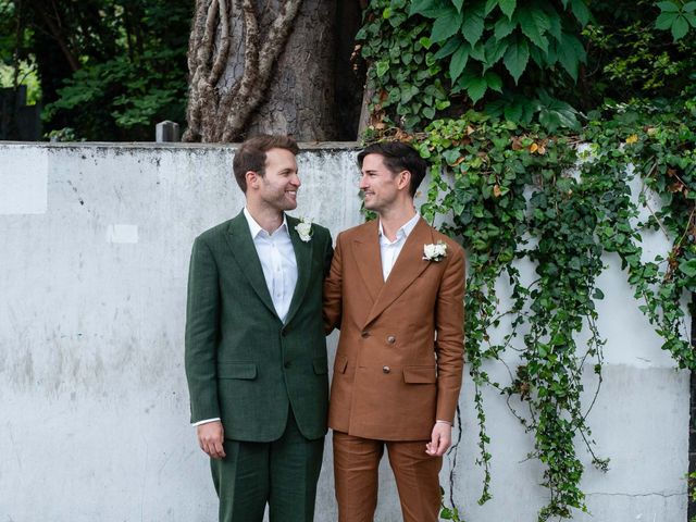 David and Joe's Wedding in London - East, East London 215