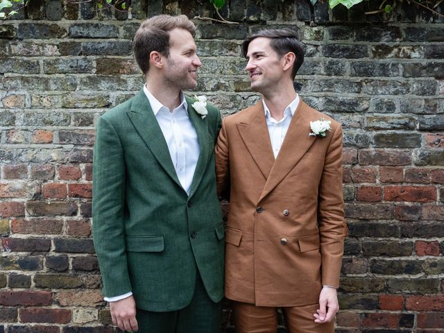 David and Joe's Wedding in London - East, East London 222