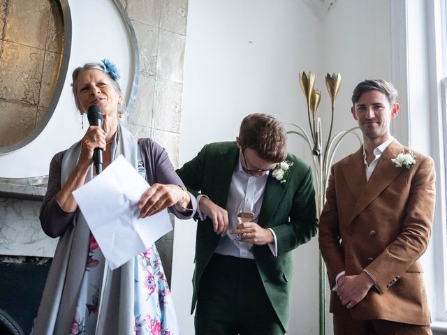 David and Joe's Wedding in London - East, East London 319