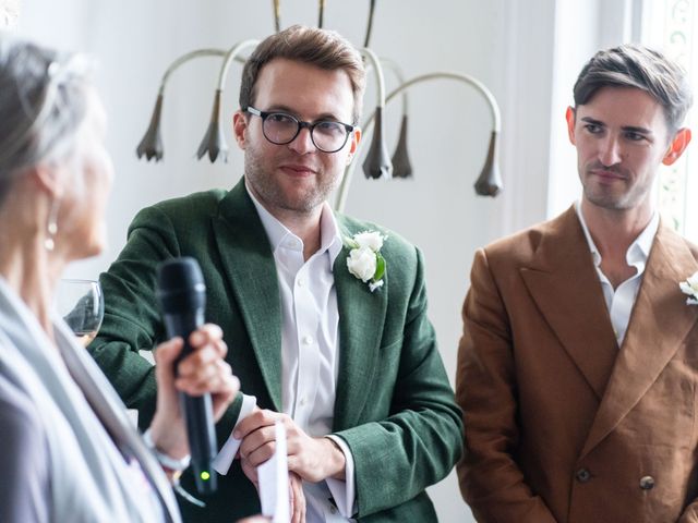 David and Joe's Wedding in London - East, East London 325