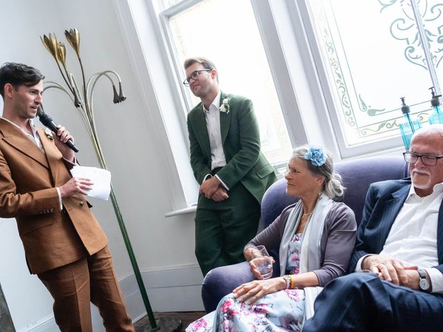 David and Joe's Wedding in London - East, East London 347