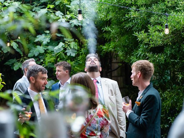 David and Joe's Wedding in London - East, East London 367