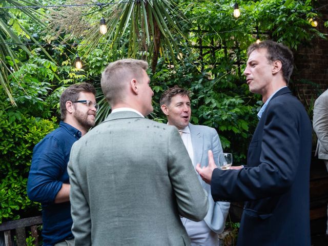 David and Joe's Wedding in London - East, East London 369