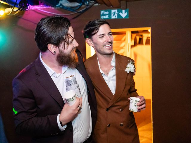 David and Joe's Wedding in London - East, East London 423