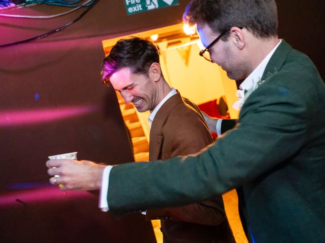 David and Joe's Wedding in London - East, East London 444