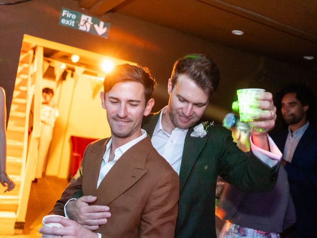 David and Joe's Wedding in London - East, East London 449