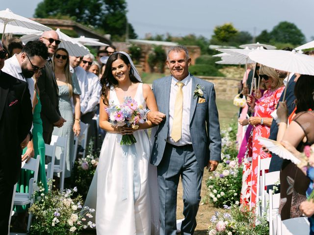 Stephanie and Callum's Wedding in North Cadbury, Somerset 111