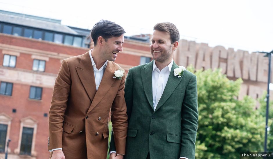 David and Joe's Wedding in London - East, East London