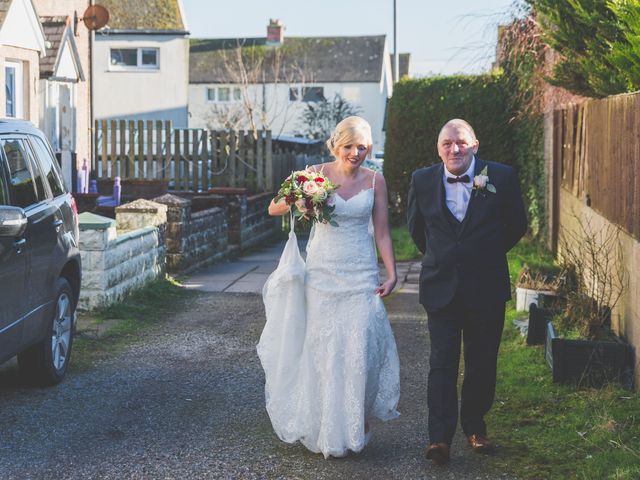 Francesca and Liam&apos;s Wedding in Silloth, Cumbria 4