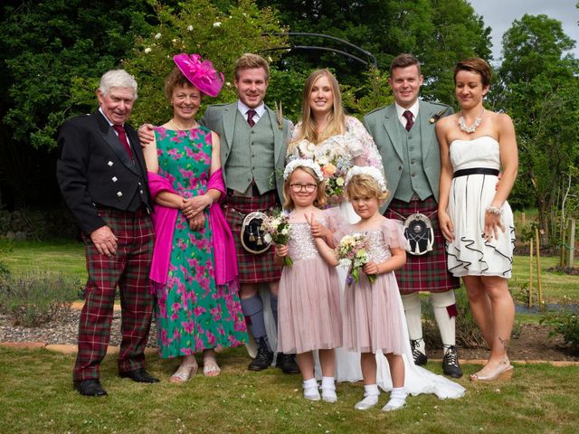 George and Emily&apos;s Wedding in Angus, Perthshire 46