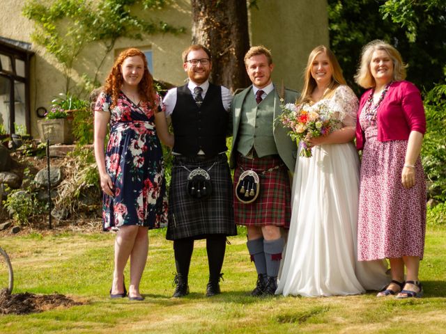 George and Emily&apos;s Wedding in Angus, Perthshire 48