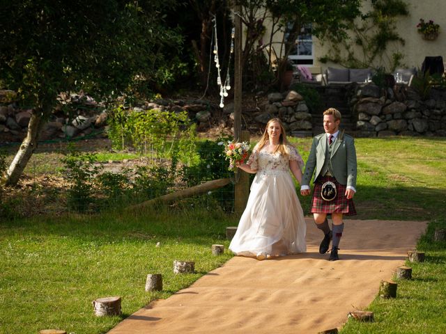 George and Emily&apos;s Wedding in Angus, Perthshire 55