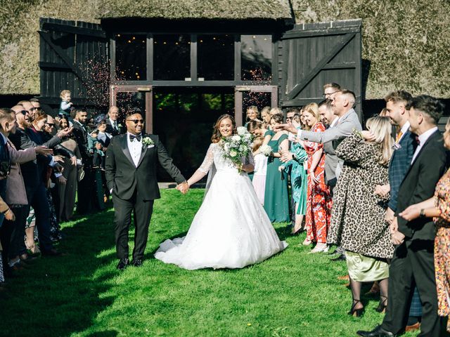 Charlotte and Nobin&apos;s Wedding in Kings Worthy, Hampshire 53