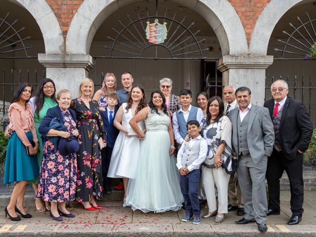 Kiran and Holly&apos;s Wedding in Rye, East Sussex 18