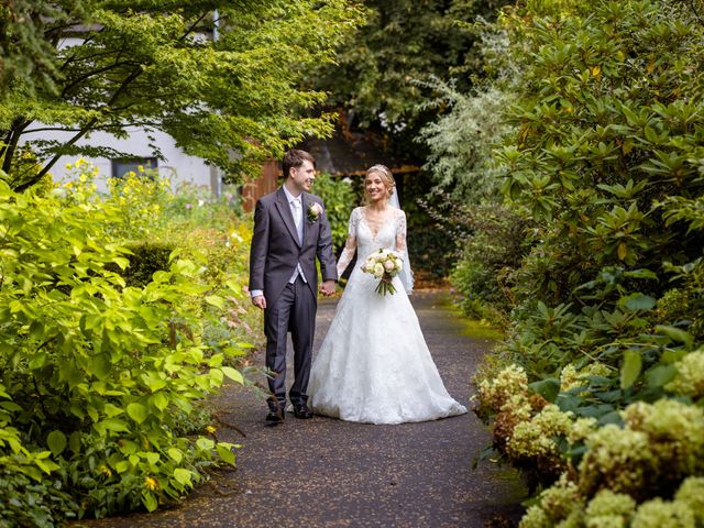 Faye and Alex&apos;s Wedding in Mottram St. Andrew, Cheshire 67