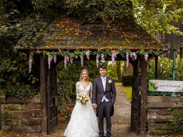 Faye and Alex&apos;s Wedding in Mottram St. Andrew, Cheshire 88