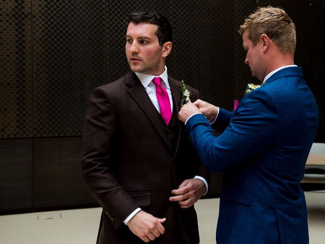 Josh and Daisy's Wedding in London - East, East London 12