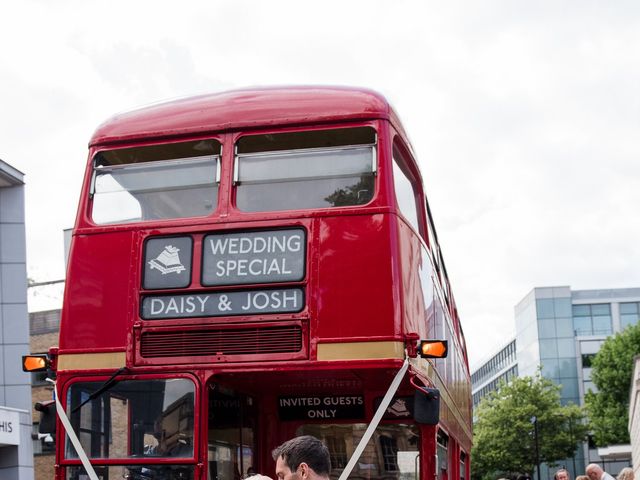 Josh and Daisy's Wedding in London - East, East London 28