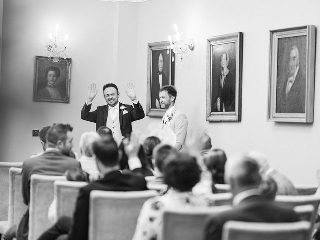 Mark and Sarah's Wedding in Rushton, Northamptonshire 30