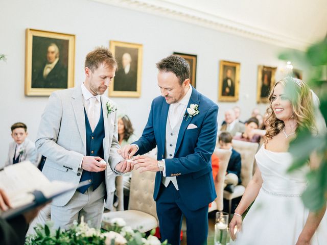 Mark and Sarah's Wedding in Rushton, Northamptonshire 45