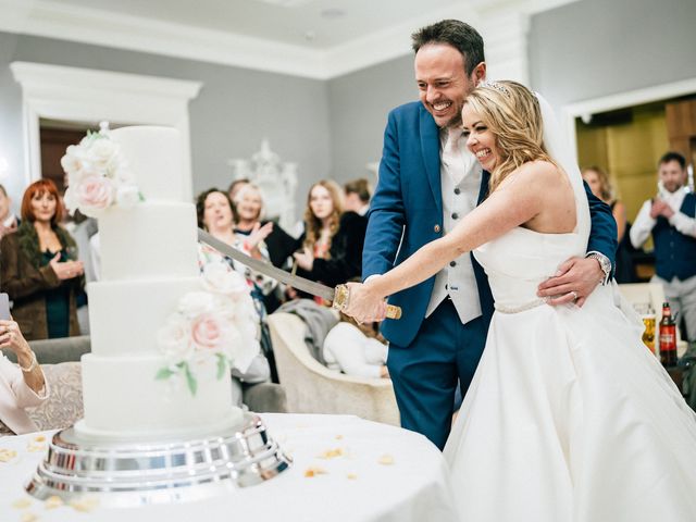 Mark and Sarah's Wedding in Rushton, Northamptonshire 94