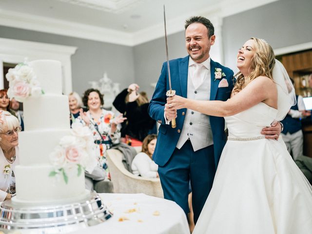 Mark and Sarah's Wedding in Rushton, Northamptonshire 95