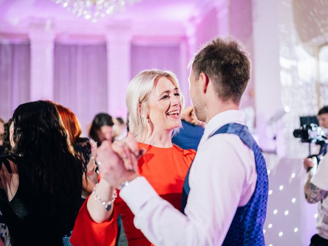 Mark and Sarah's Wedding in Rushton, Northamptonshire 100