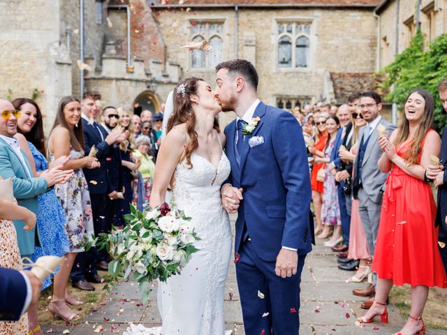 Ciaran and Poppy&apos;s Wedding in Haddenham, Buckinghamshire 1