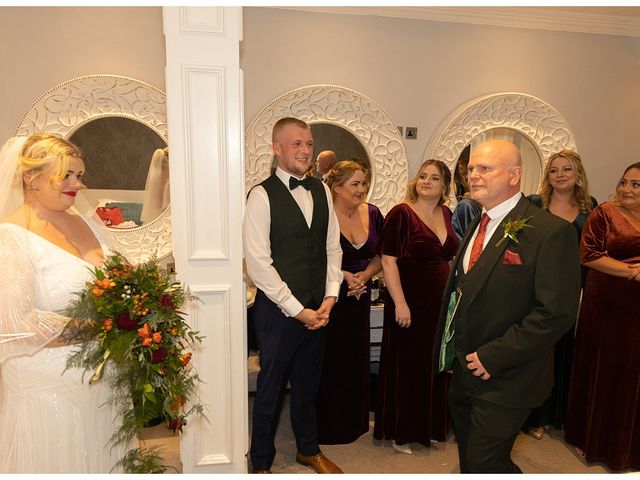 Paul and Molly's Wedding in Pott Shrigley, Cheshire 8