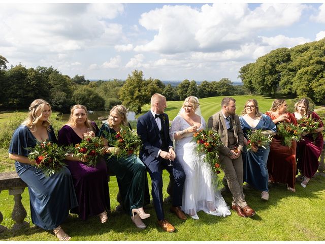Paul and Molly's Wedding in Pott Shrigley, Cheshire 18