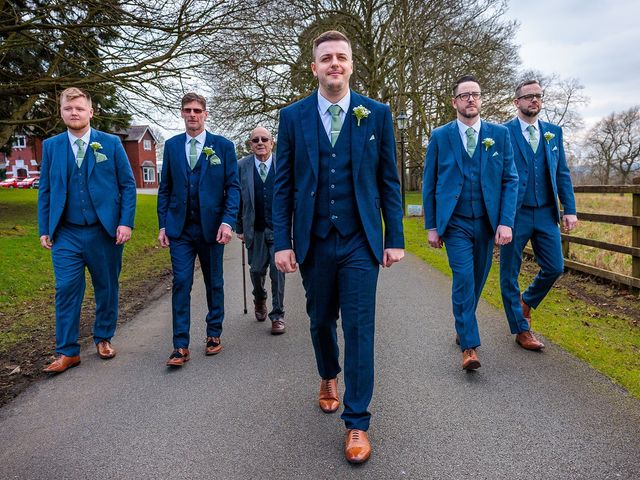 George and Charlie's Wedding in Market Drayton, Shropshire 12
