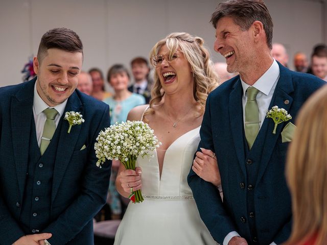 George and Charlie's Wedding in Market Drayton, Shropshire 28