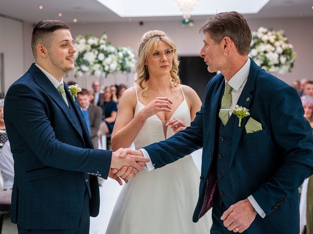 George and Charlie's Wedding in Market Drayton, Shropshire 30