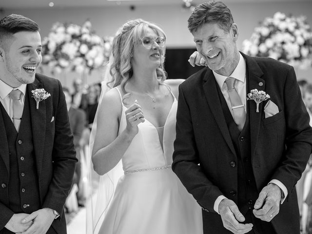George and Charlie's Wedding in Market Drayton, Shropshire 31