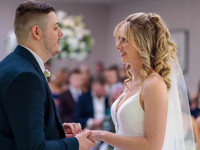 George and Charlie's Wedding in Market Drayton, Shropshire 34