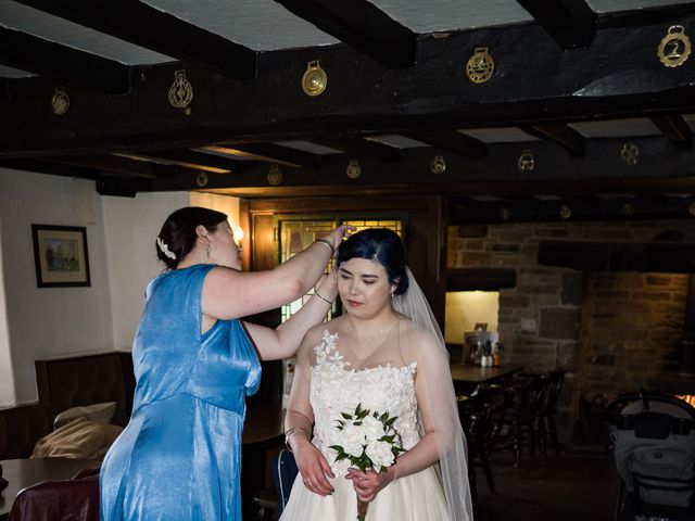 James and Marie&apos;s Wedding in Chesterfield, Derbyshire 14