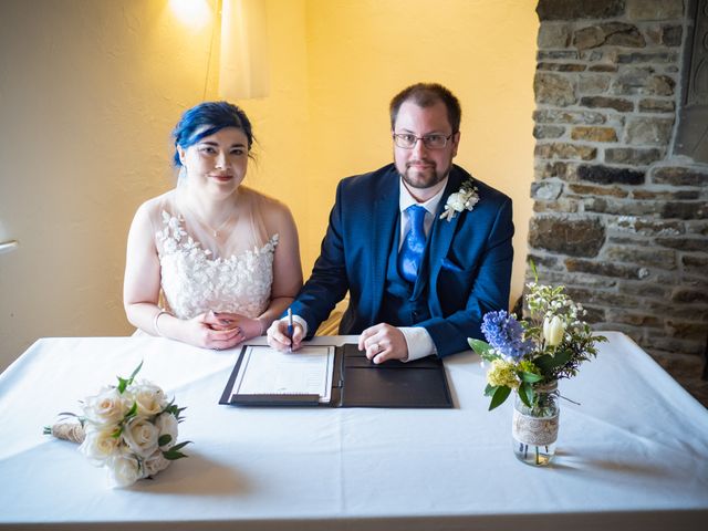 James and Marie&apos;s Wedding in Chesterfield, Derbyshire 19