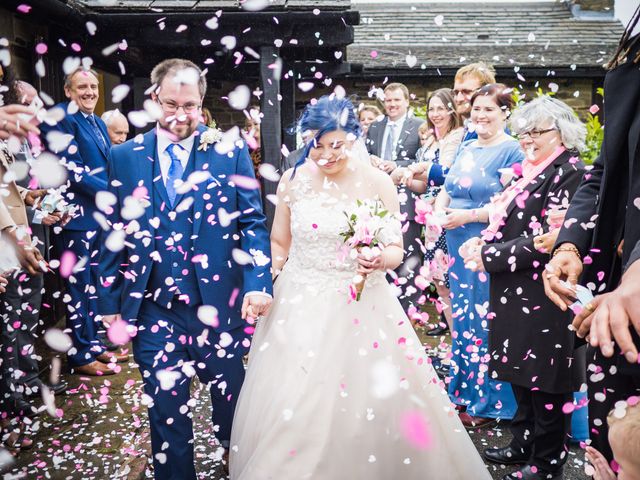 James and Marie&apos;s Wedding in Chesterfield, Derbyshire 20