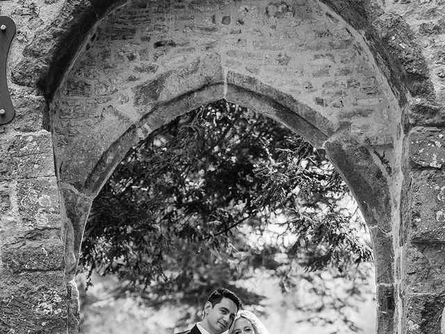 George and Sarah's Wedding in Ettington, Warwickshire 4