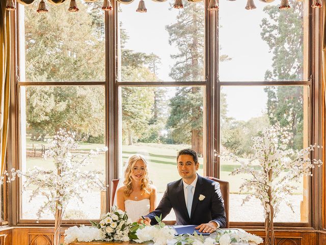 George and Sarah's Wedding in Ettington, Warwickshire 11