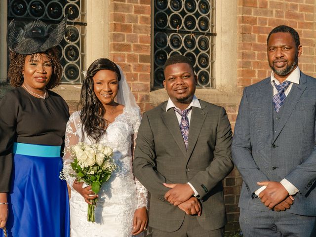 Oreen and Godfrey&apos;s Wedding in Bedford, Bedfordshire 35