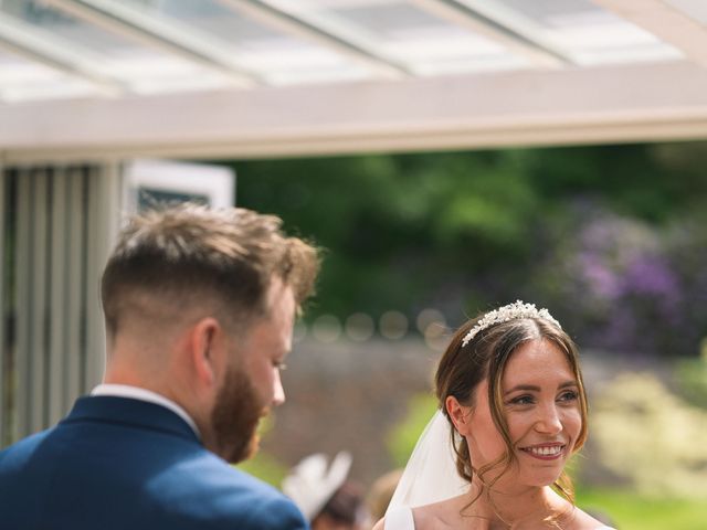 Oliver Bradshaw and Rebecca&apos;s Wedding in Consall, Staffordshire 7