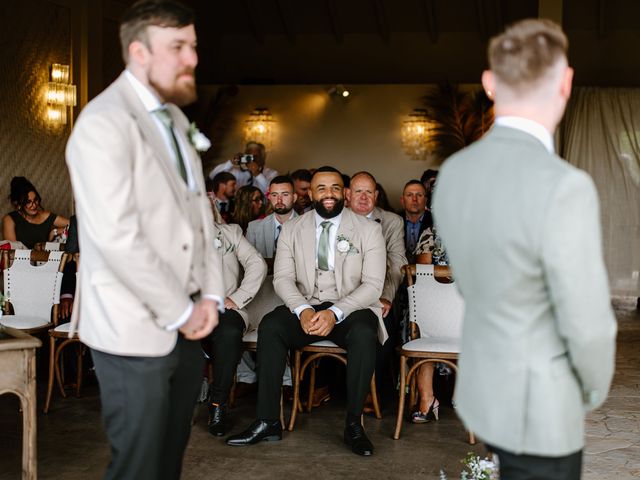 Jack and Ashleigh's Wedding in Ravenscar, North Yorkshire 21